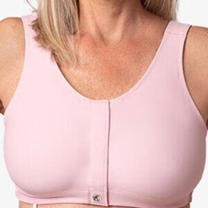 Set of 2 Post Breast Surgery Bra Pink Size Large Masthead Mastectomy